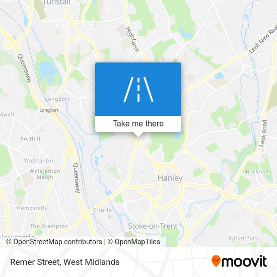 Remer Street map