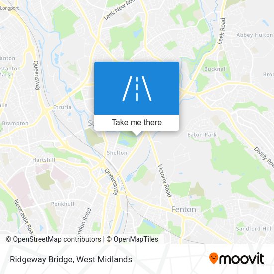 Ridgeway Bridge map