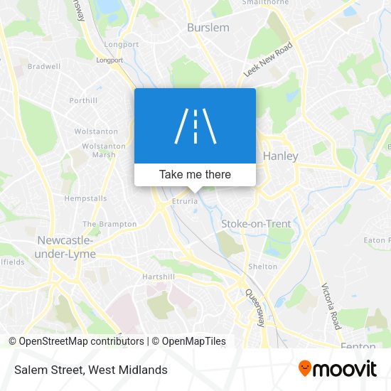 Salem Street map