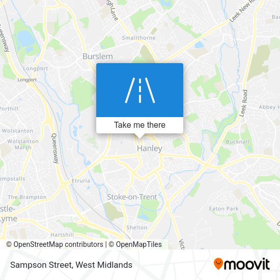 Sampson Street map