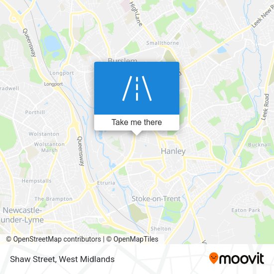Shaw Street map
