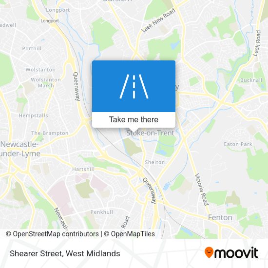 Shearer Street map