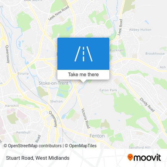 Stuart Road map
