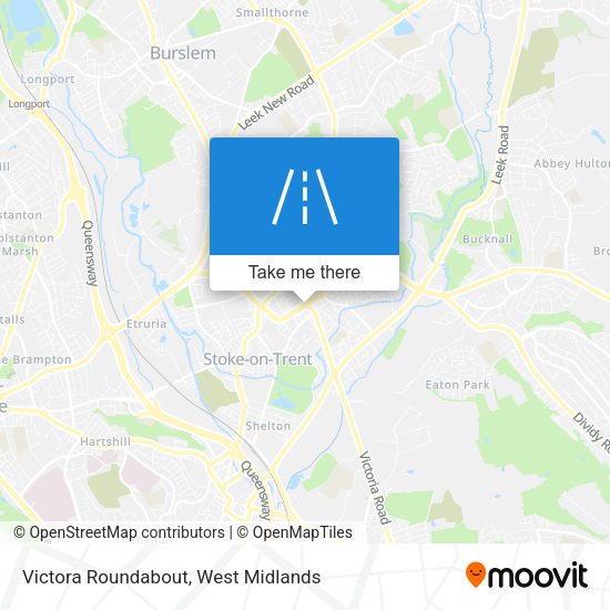 Victora Roundabout map