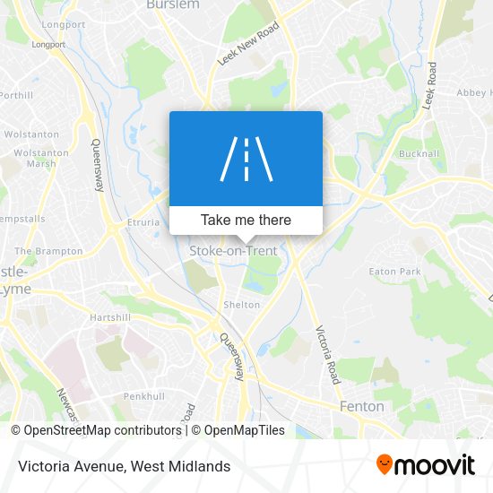 Victoria Avenue map