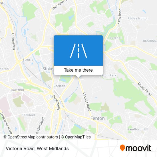 Victoria Road map
