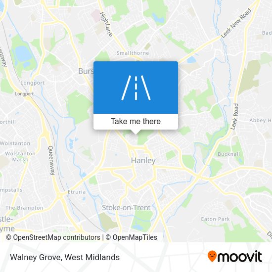 Walney Grove map