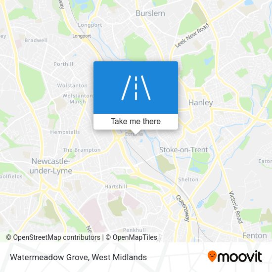 Watermeadow Grove map
