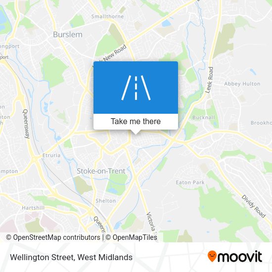 Wellington Street map