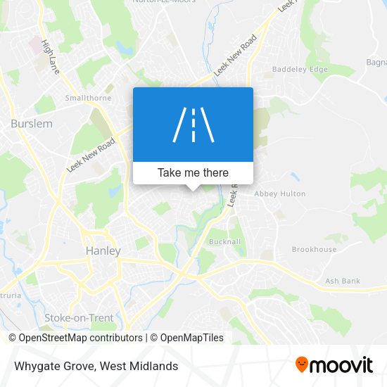 Whygate Grove map