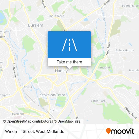 Windmill Street map
