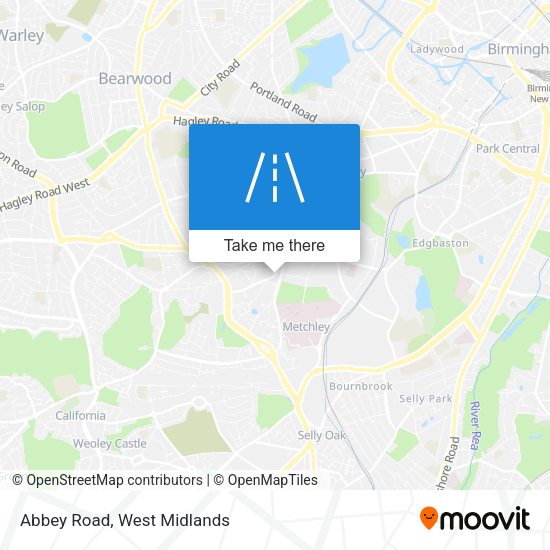 Abbey Road map
