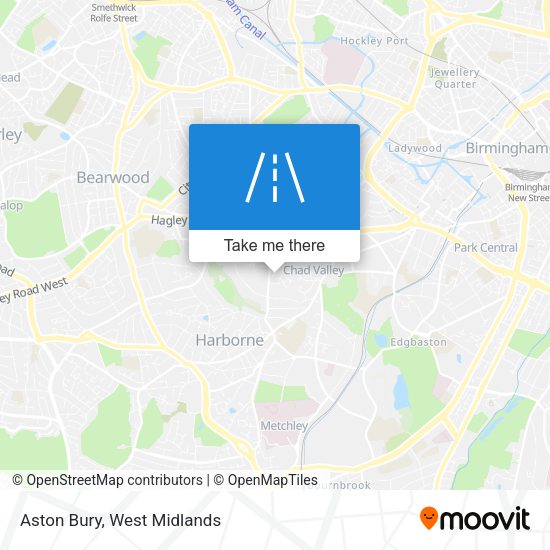 Aston Bury map