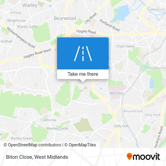 Biton Close map