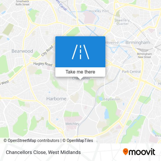 Chancellors Close map