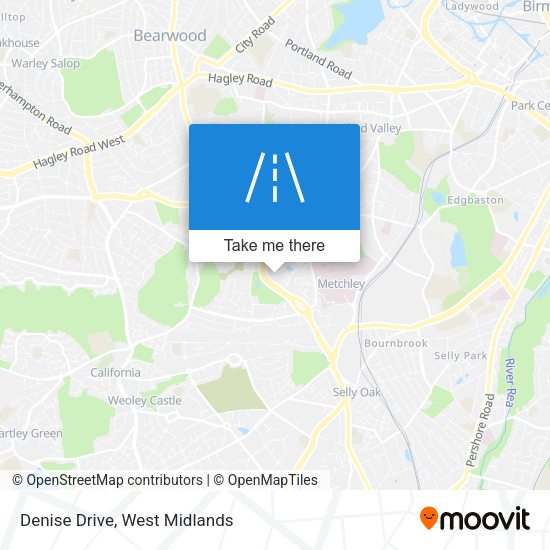 Denise Drive map