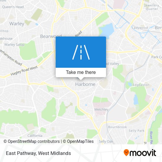 East Pathway map