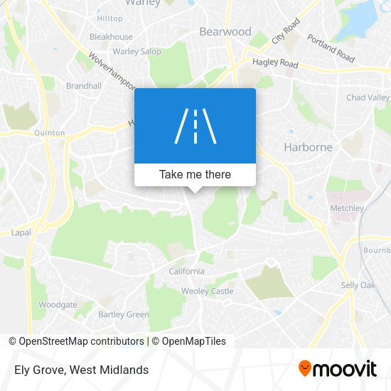 Ely Grove map