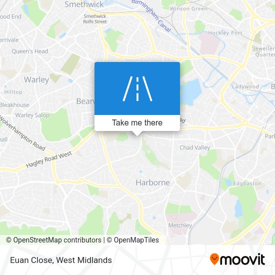 Euan Close map