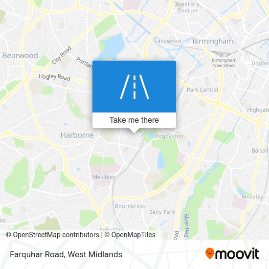Farquhar Road map