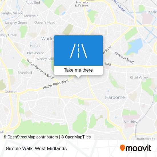 Gimble Walk map