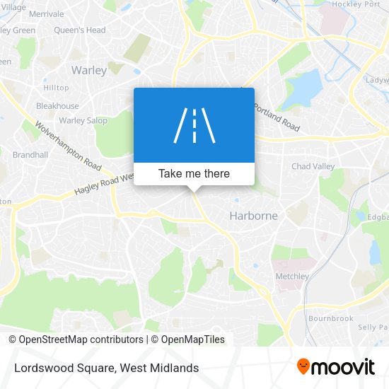 Lordswood Square map