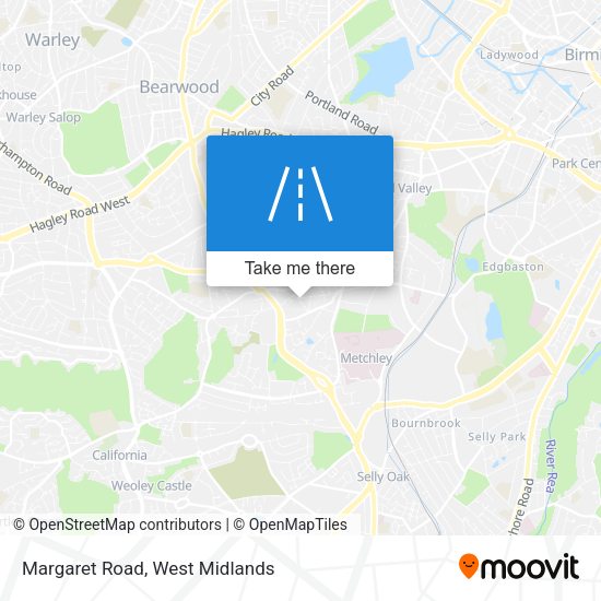 Margaret Road map