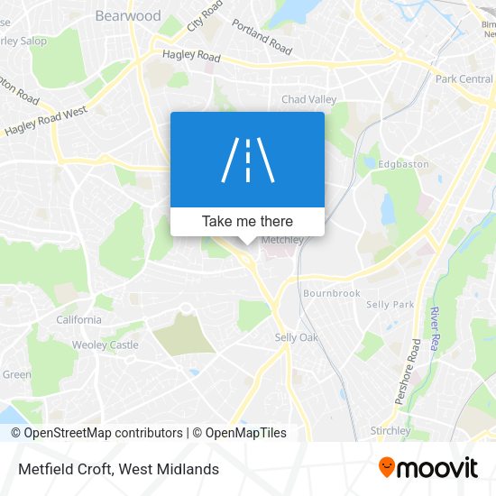 Metfield Croft map
