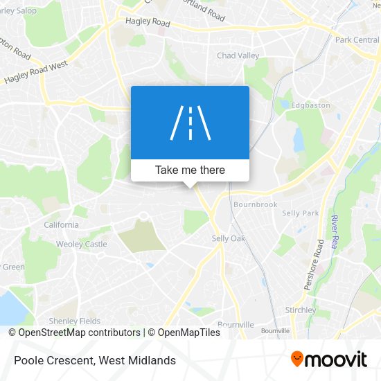 Poole Crescent map