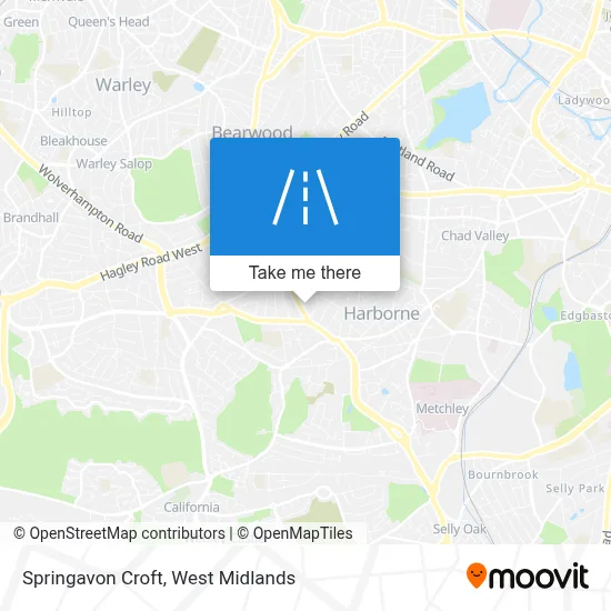 Springavon Croft map