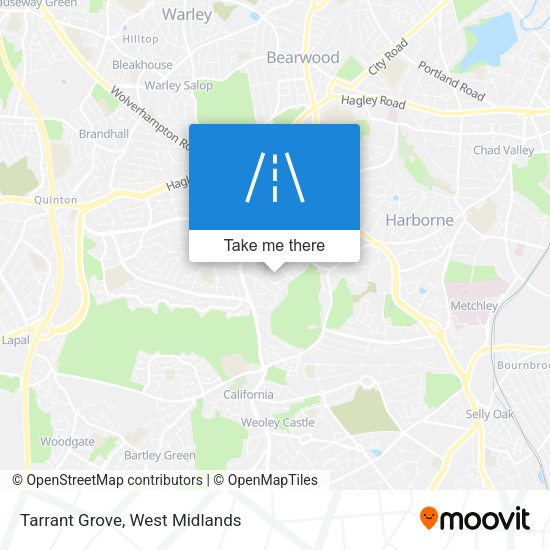Tarrant Grove map