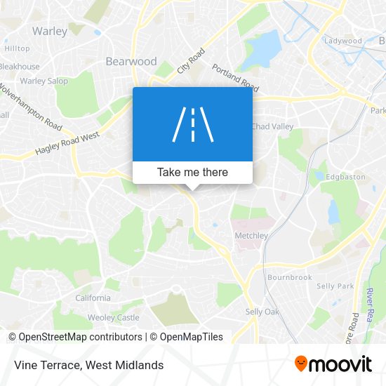 Vine Terrace map