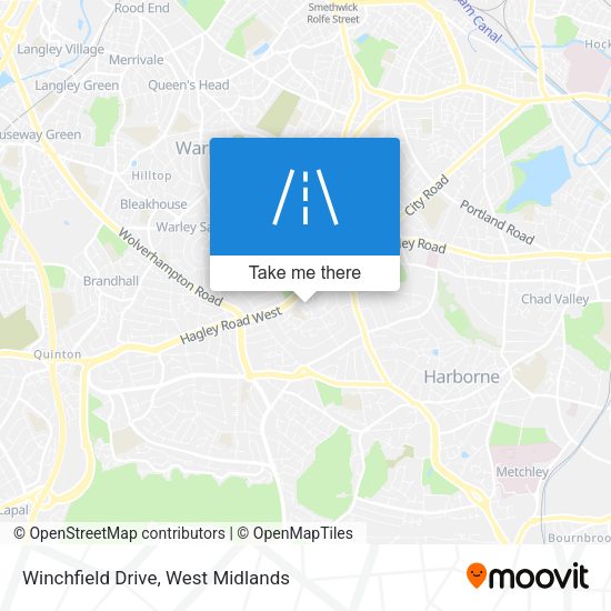 Winchfield Drive map