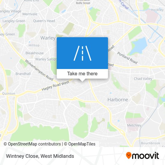 Wintney Close map