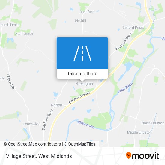 Village Street map