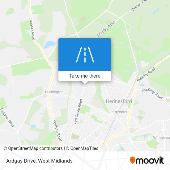 Ardgay Drive map