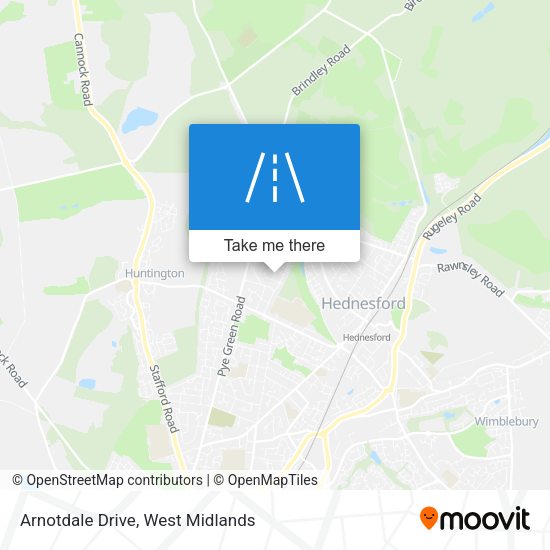 Arnotdale Drive map