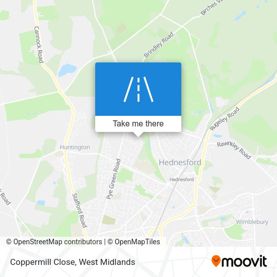 Coppermill Close map