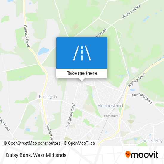 Daisy Bank map