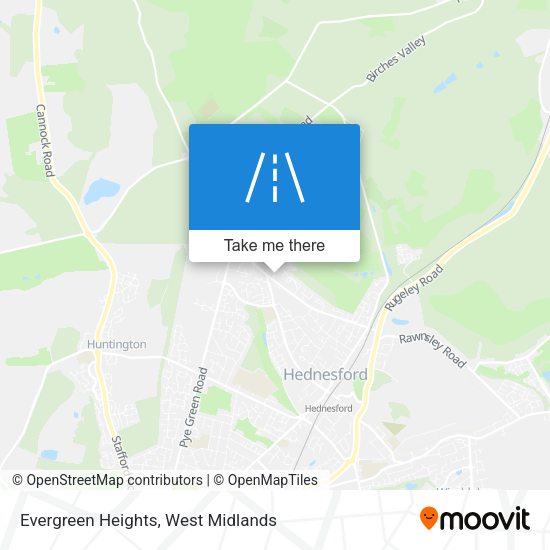 Evergreen Heights map