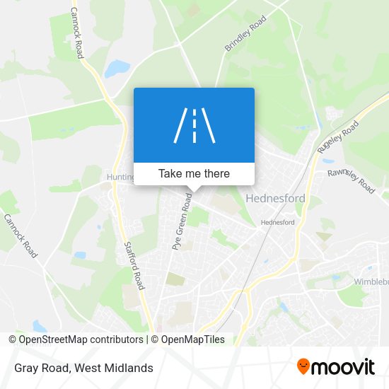 Gray Road map