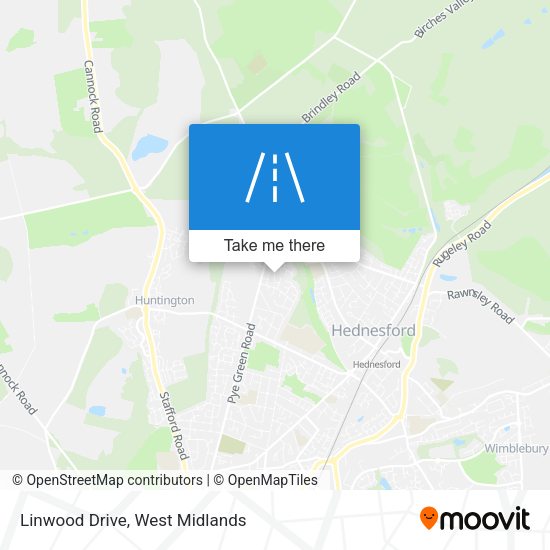 Linwood Drive map