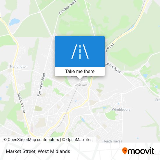 Market Street map