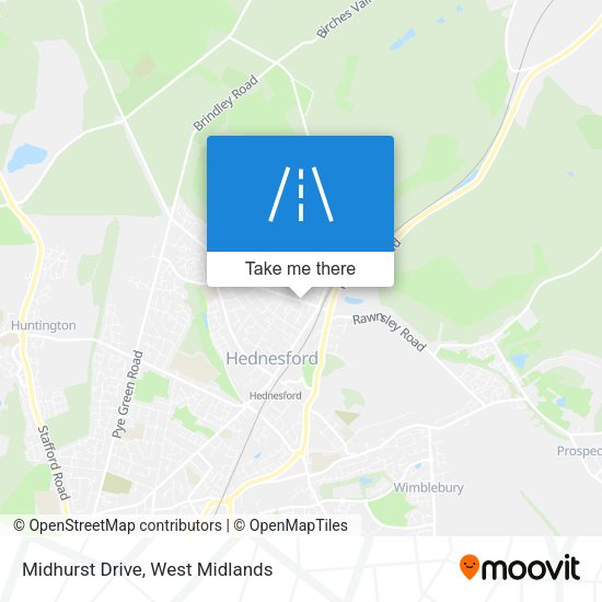 Midhurst Drive map