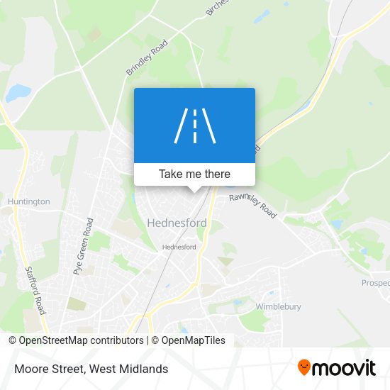 Moore Street map