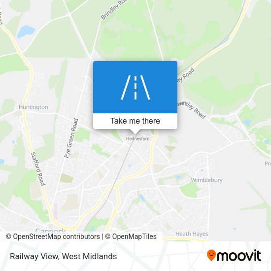 Railway View map