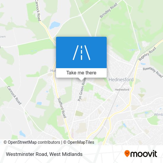 Westminster Road map