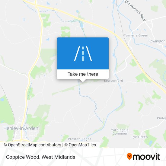 Coppice Wood map