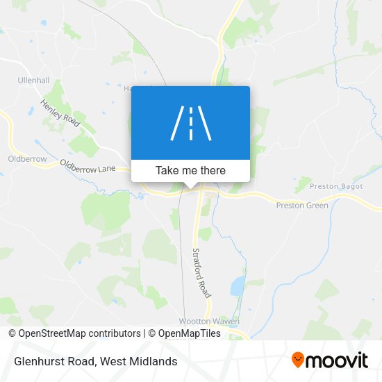 Glenhurst Road map