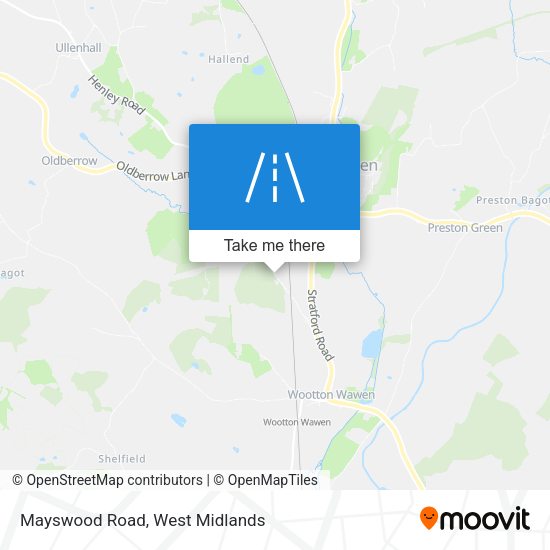 Mayswood Road map